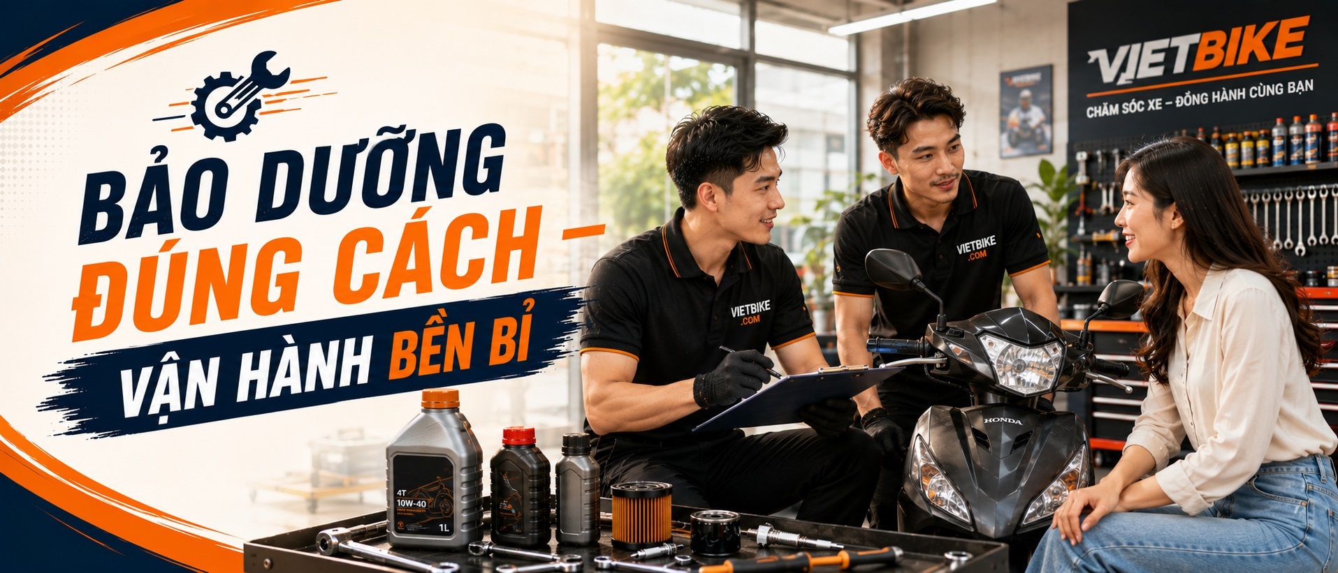 Bảo dưỡng đúng cách, vận hành bền bỉ